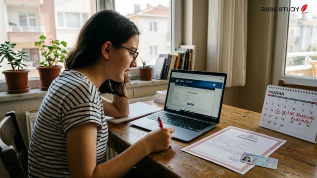 صفحه سامانه ÖSYM برای تایید اطلاعات تحصیلی YKS 2026