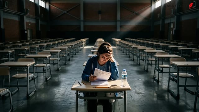 دکتر مهمت بوزتپه و آرم سازمان سنجش ترکیه ÖSYM