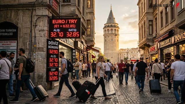 نمودار نرخ ارز یورو و لیر ترکیه در بازار مالی
