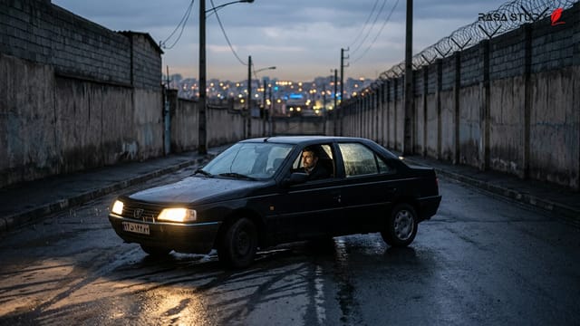 تصویر آرشیوی محمود احمدی‌نژاد در میان نیروهای امنیتی در تهران