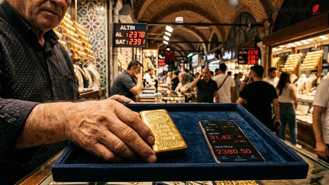 نمودار مقایسه‌ای قیمت طلا در بانک و بازار آزاد در کنار سکه‌های طلا