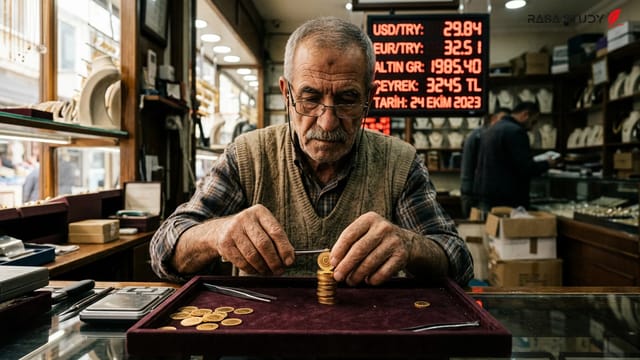 نمودار قیمت طلا و سکه‌های طلا در بازار ترکیه ژوئیه ۲۰۲۶