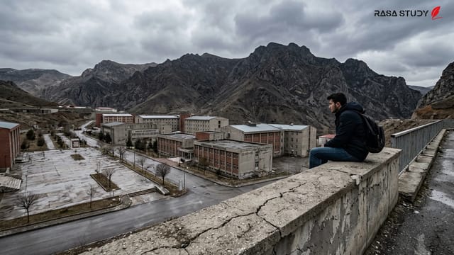 نمای پردیس دانشگاه گوموش‌خانه ترکیه در سال ۲۰۲۶
