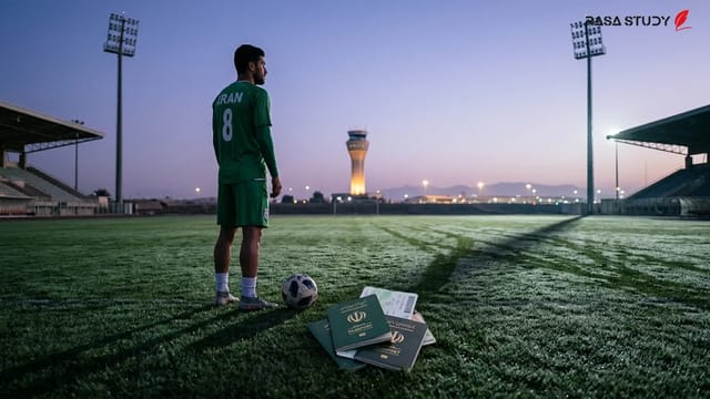 تمرینات تیم ملی فوتبال ایران در آستانه اعزام به جام جهانی ۲۰۲۶
