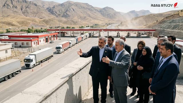 نشست هیئت تجاری ایران در اتاق بازرگانی آغری ترکیه