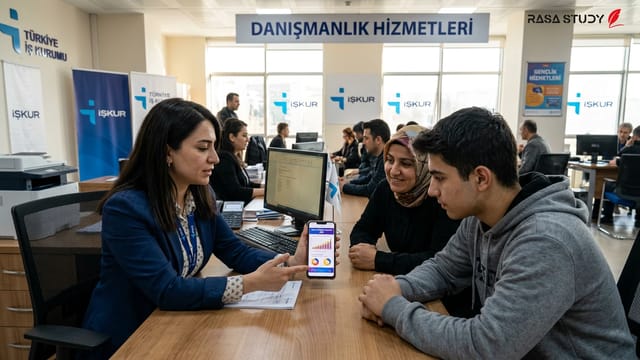 دانش‌آموزان در حال استفاده از اپلیکیشن موبایل ایشکور برای انتخاب رشته