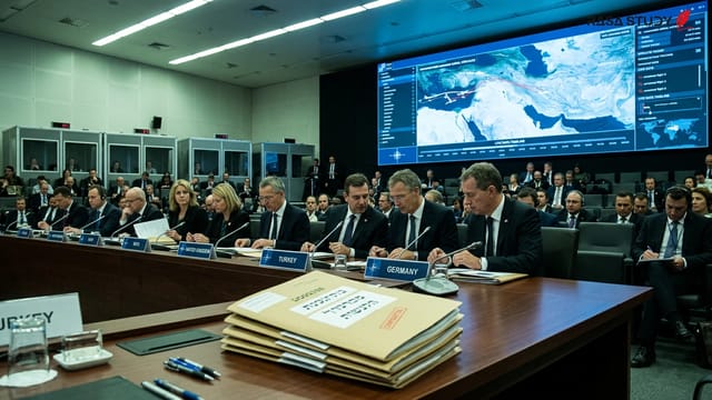 نمایی از اجلاس سران ناتو در آنکارا ۲۰۲۶ با حضور رهبران جهان