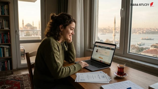 لوگوی سازمان ÖSYM و برگه نتایج آزمون STS معلمان