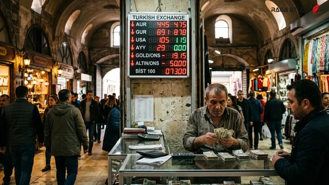 نمودار نوسانات بورس استانبول و قیمت طلا در ژوئن ۲۰۲۶