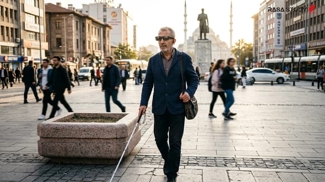 دانشجویان در حال نمایش پروتوتایپ عینک هوشمند برای نابینایان