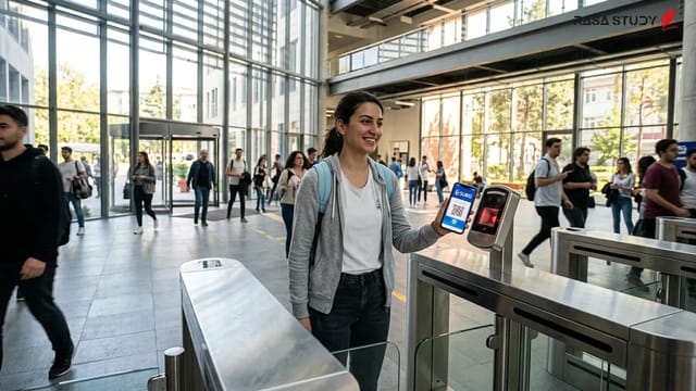 نمایی از رابط کاربری اپلیکیشن SUBÜ Mobil روی گوشی هوشمند