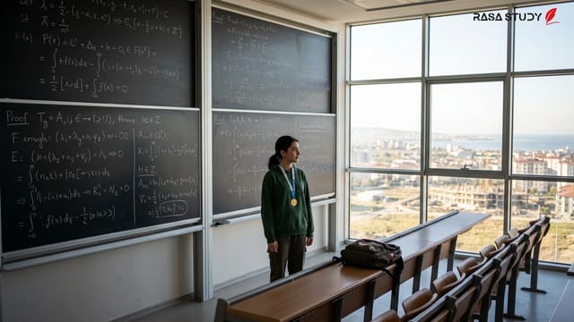 تالیا دانش‌آموز برنده مدال طلای ریاضی از چورلو ترکیه در مسابقات بین‌المللی ۲۰۲۶