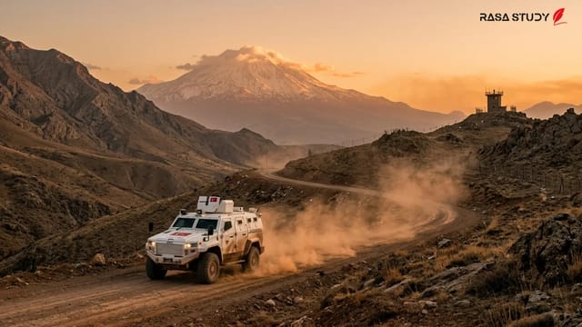 تصویر دونالد ترامپ در حال سخنرانی درباره سیاست‌های خاورمیانه‌ای و روابط با ترکیه