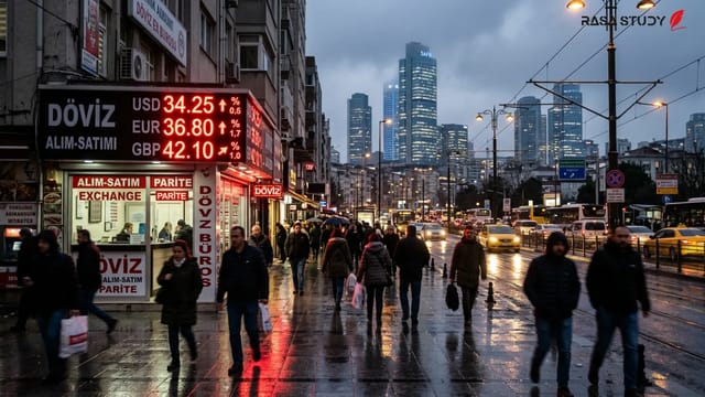 نمودار نوسانات لیر ترکیه در برابر دلار آمریکا در پایان ژوئن ۲۰۲۶