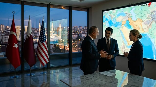 دیدار دیپلماتیک مقامات ترکیه، قطر و ایالات متحده در سال ۲۰۲۶
