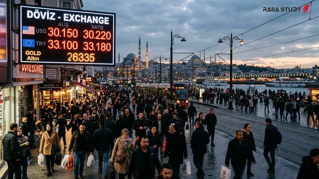 نمودار نوسانات لیر ترکیه و شاخص REK در برابر دلار و یورو در سال ۲۰۲۶