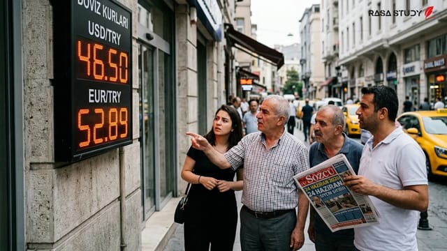 نمودار نوسانات قیمت دلار و لیر ترکیه در صرافی