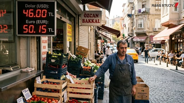 نمودار نوسانات نرخ دلار و لیر ترکیه در صرافی‌های آنکارا
