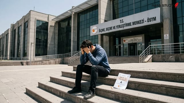 ییلدیریم کایا در حال سخنرانی درباره تخلفات آزمون YKS 2026