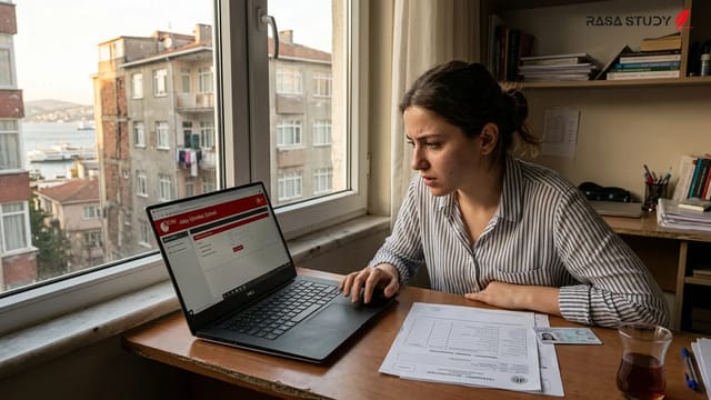 تصویر سامانه انتخاب رشته و تایید سوابق تحصیلی ÖSYM ترکیه