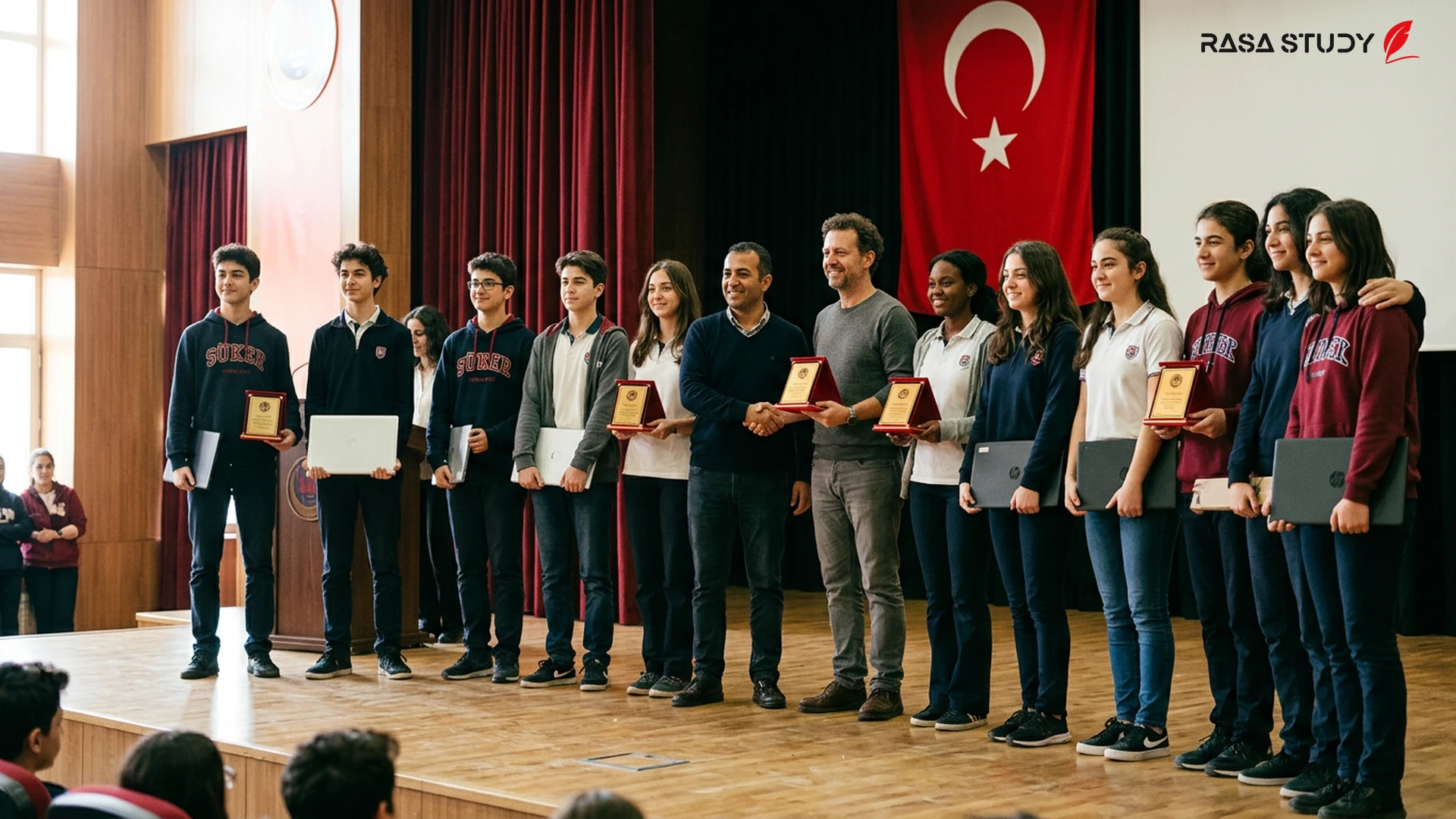 Türkiye, Batman'da öğrenci ve öğretmenler için düzenlenen ödül töreni
