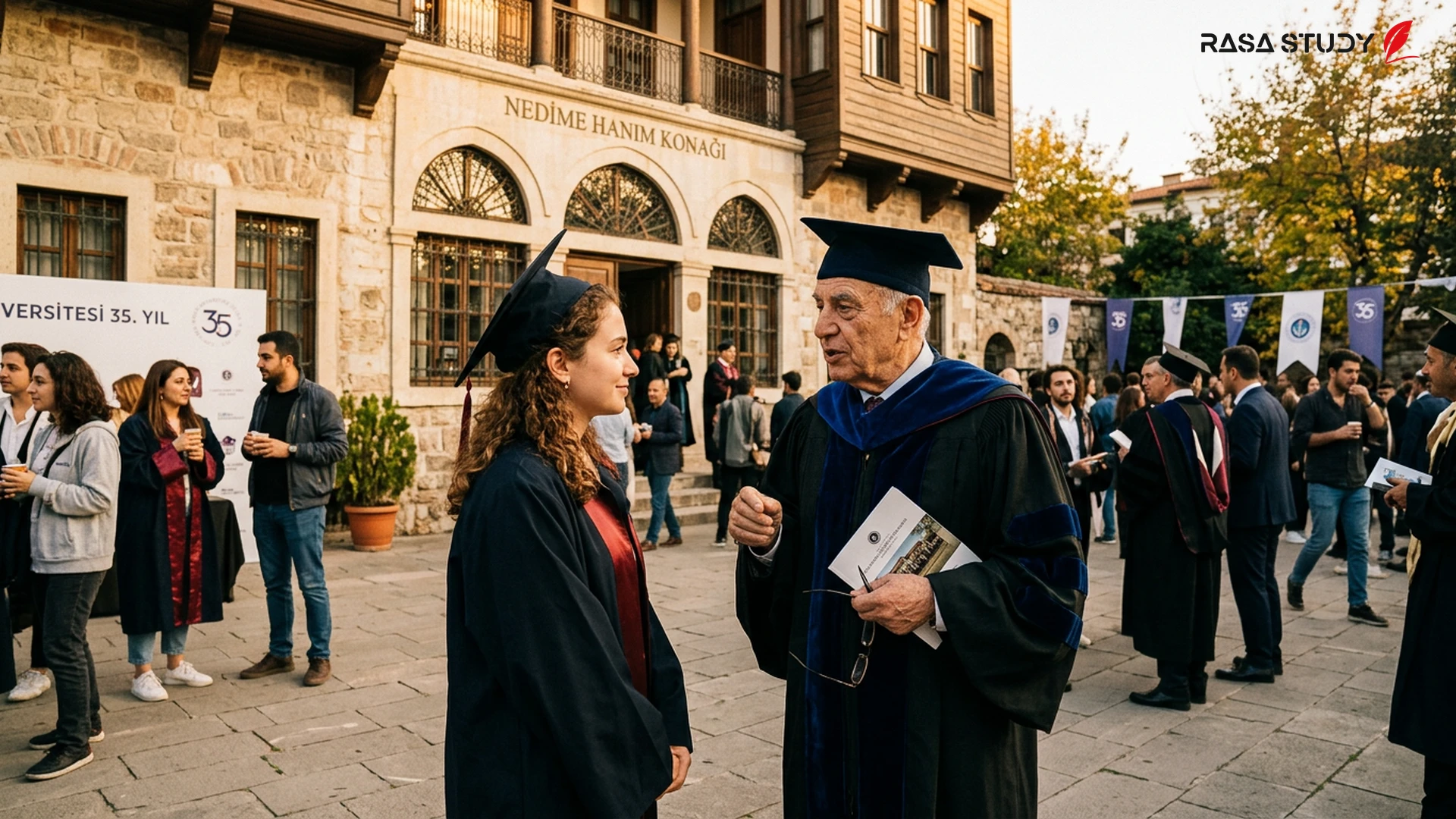 Opening ceremony of Çanakkale Onsekiz Mart University History Museum at Nedime Hanım Mansion