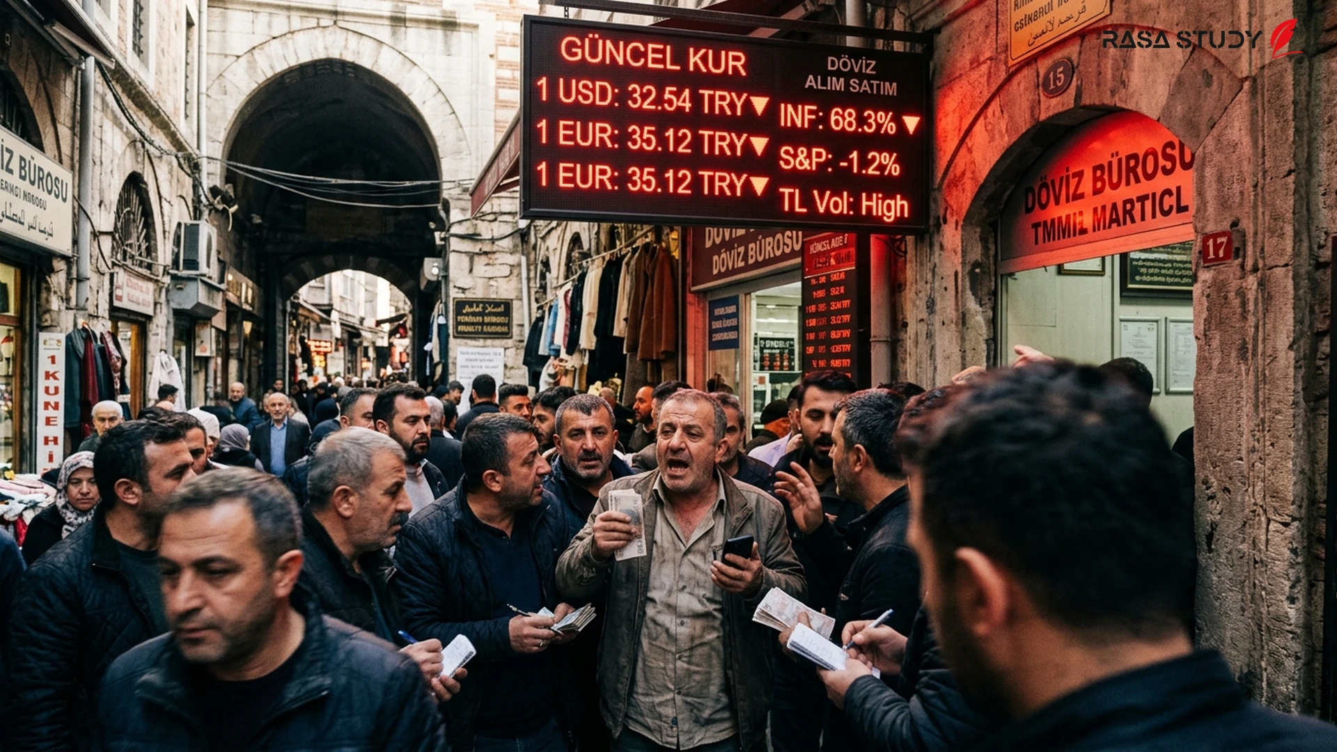 Chart of exchange rate fluctuations and Turkish Lira in June 2026