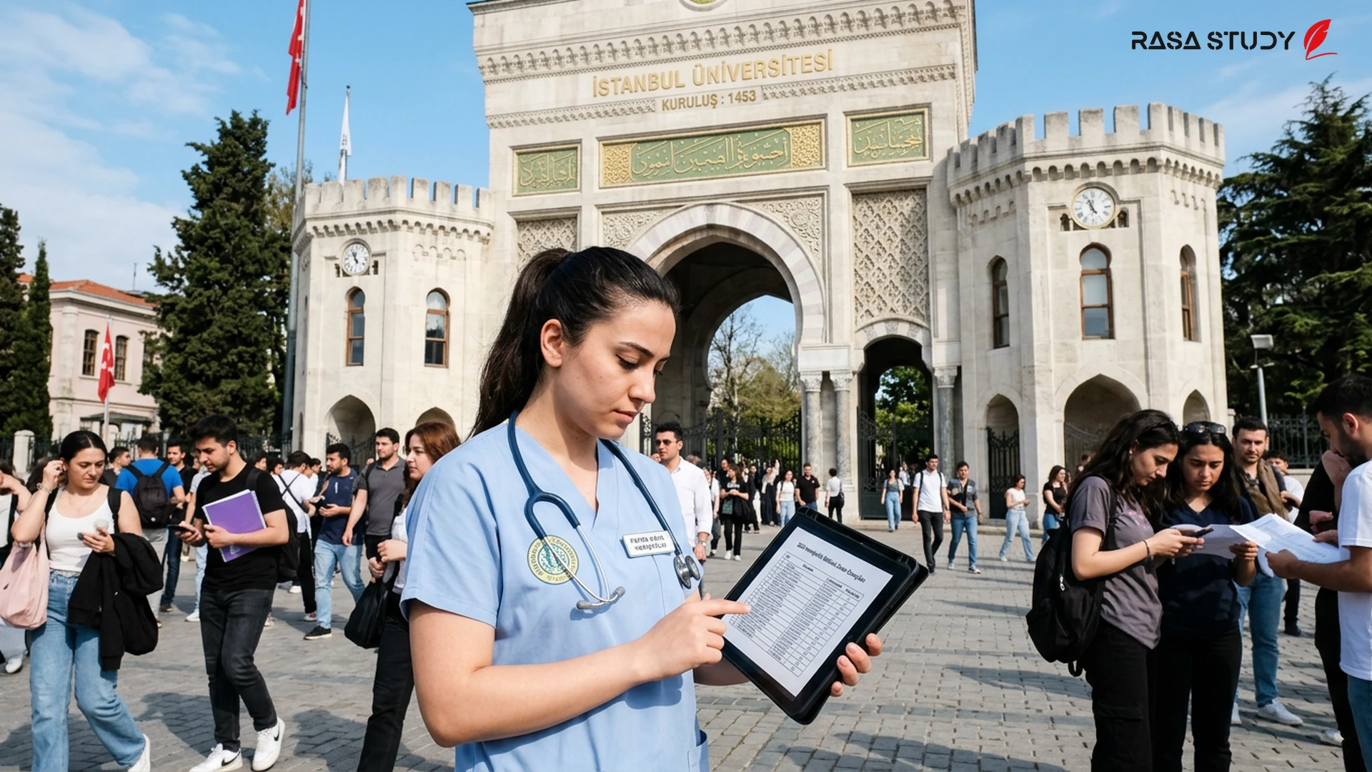 Türkiye 2026 DGS sınavı hemşirelik bölümü taban puanları ve sıralamaları grafiği