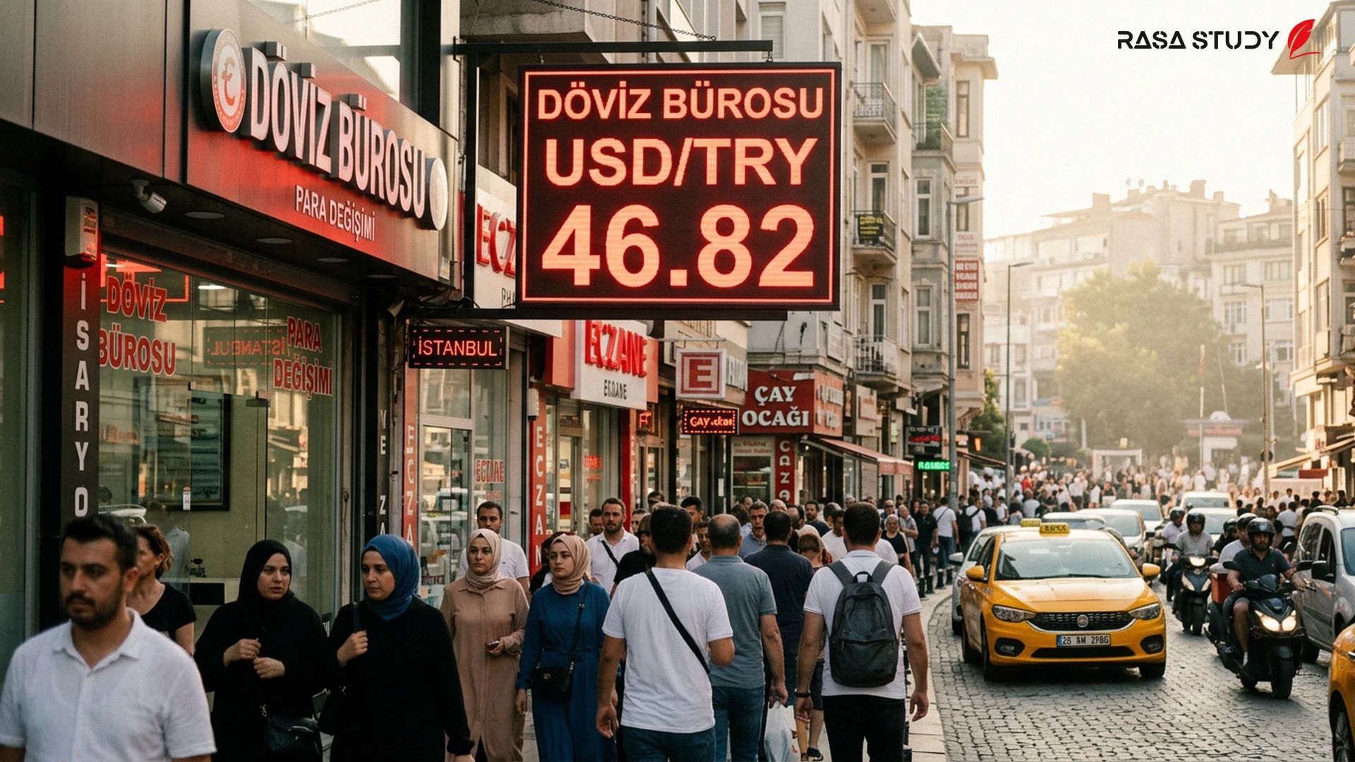نمودار نوسانات قیمت دلار و یورو در برابر لیر ترکیه در صرافیهای استانبول