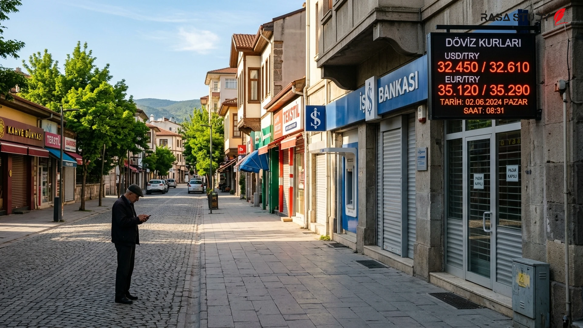 نمودار نرخ ارز دلار و یورو در برابر لیر ترکیه در بازار صرافی