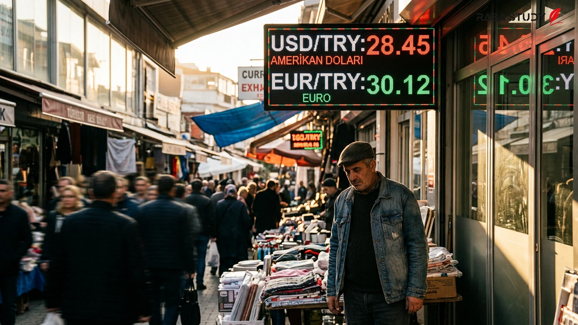 نمودار نوسانات نرخ دلار و یورو در برابر لیر ترکیه در سال ۲۰۲۶