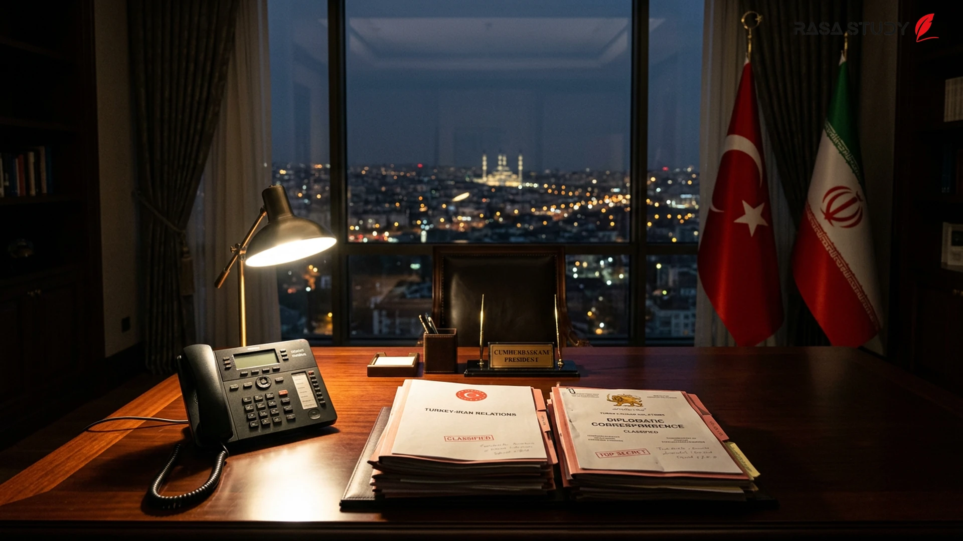 تصویر آرشیوی از رجب طیب اردوغان و مسعود پزشکیان در حال گفتگو
