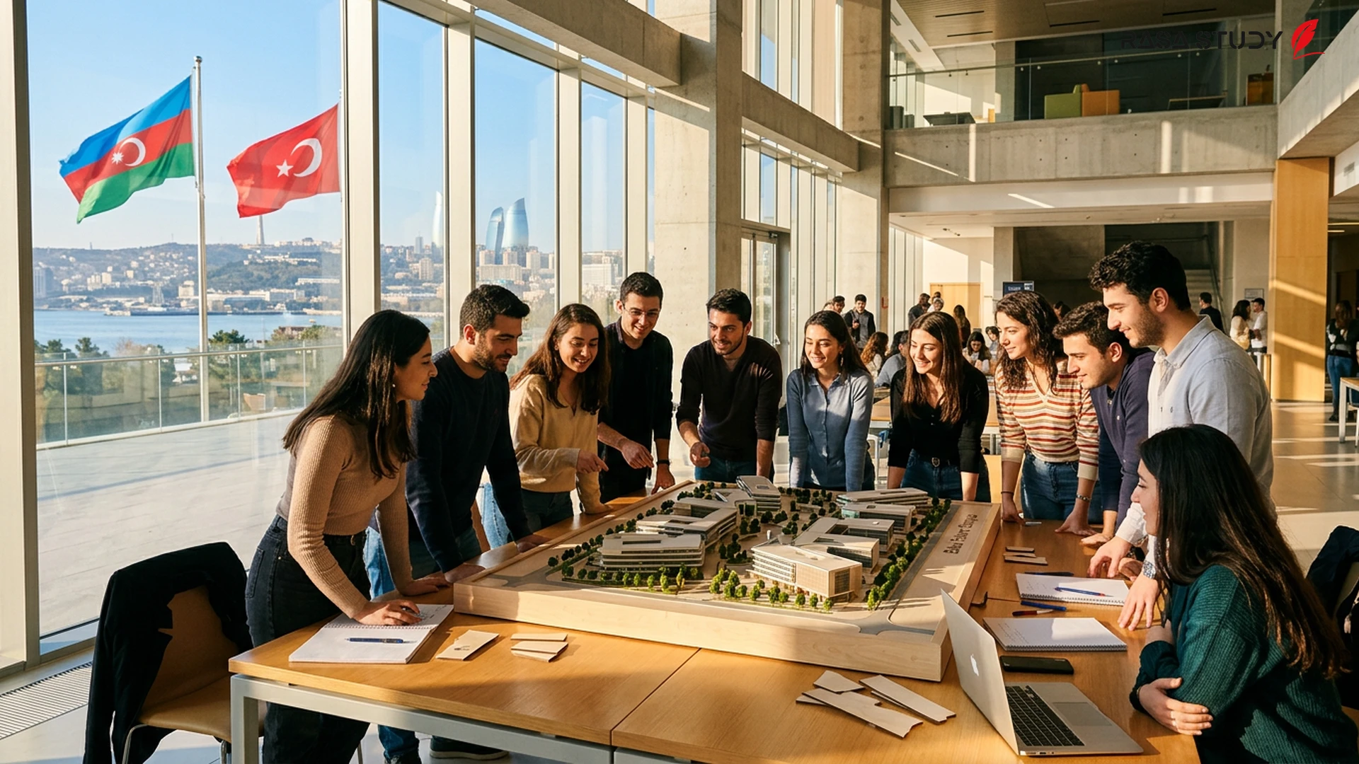 The Board of Trustees meeting of the Türkiye-Azerbaijan University in Baku with educational officials from both countries