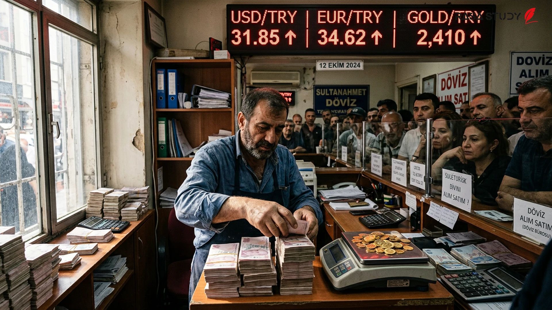 نمودار قیمت طلا و ارز در بازار ترکیه ۲۰۲۶