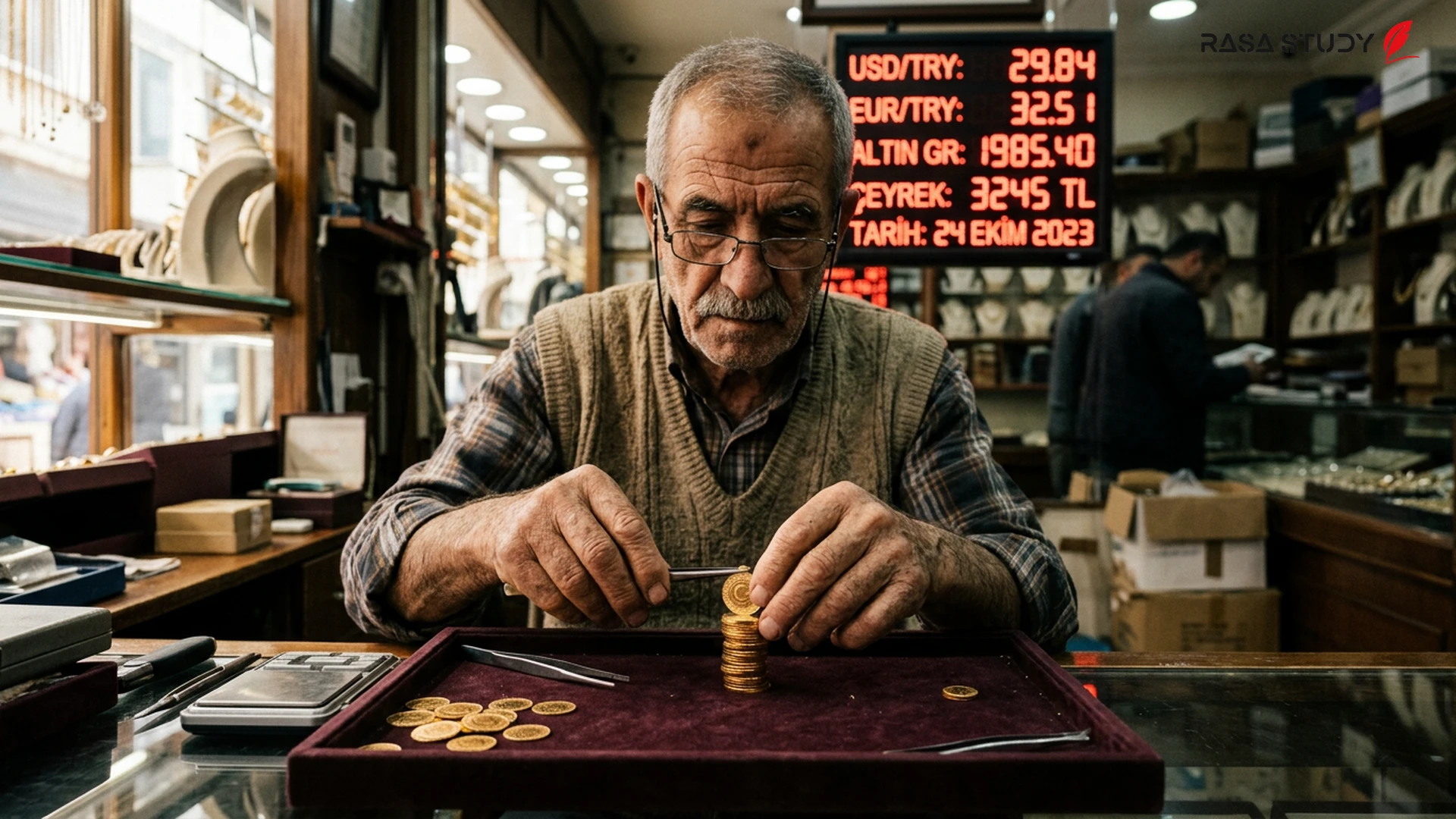 نمودار قیمت طلا و سکه‌های طلا در بازار ترکیه ژوئیه ۲۰۲۶