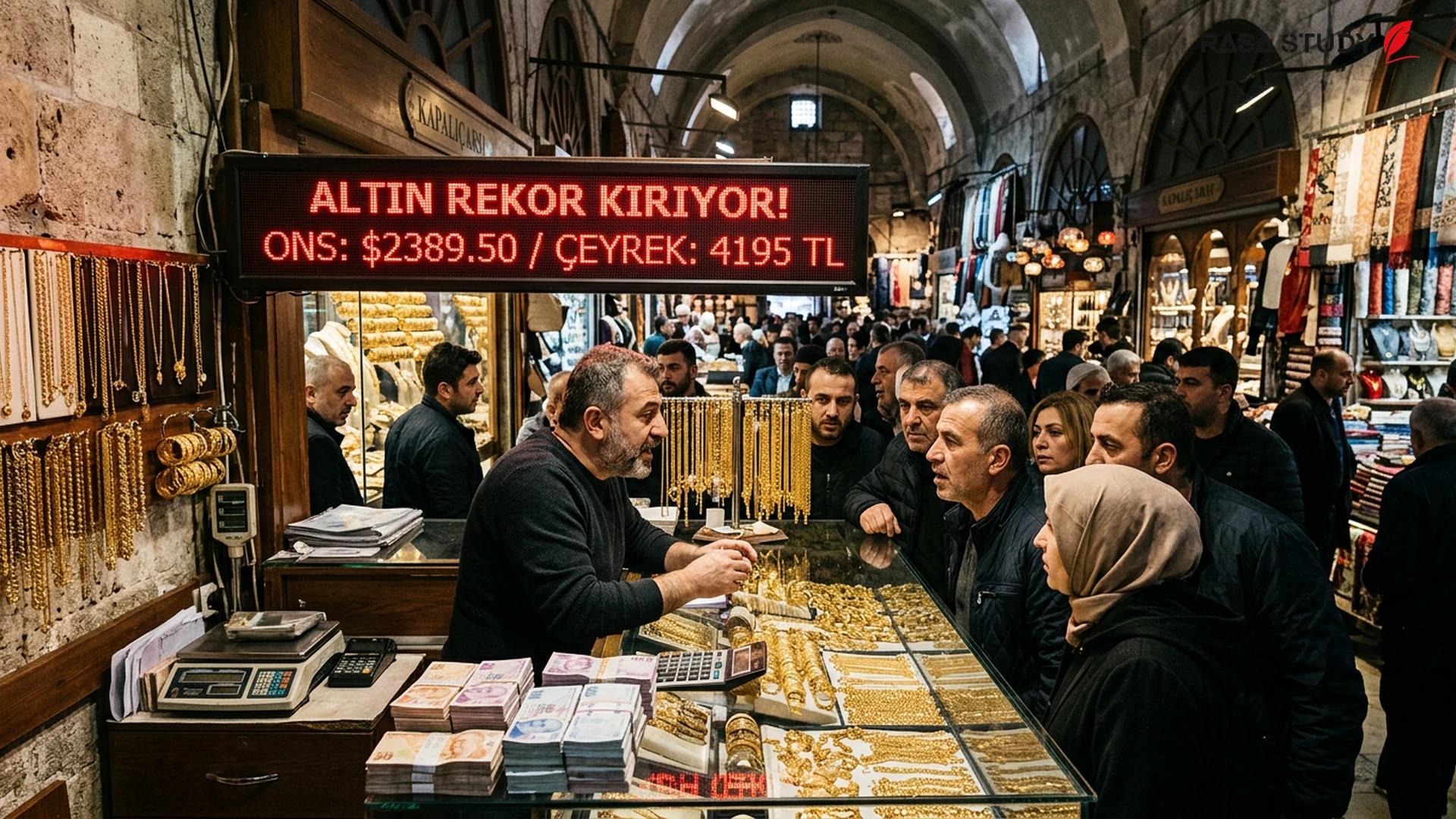 Gram gold price chart in the Turkish market in July 2026