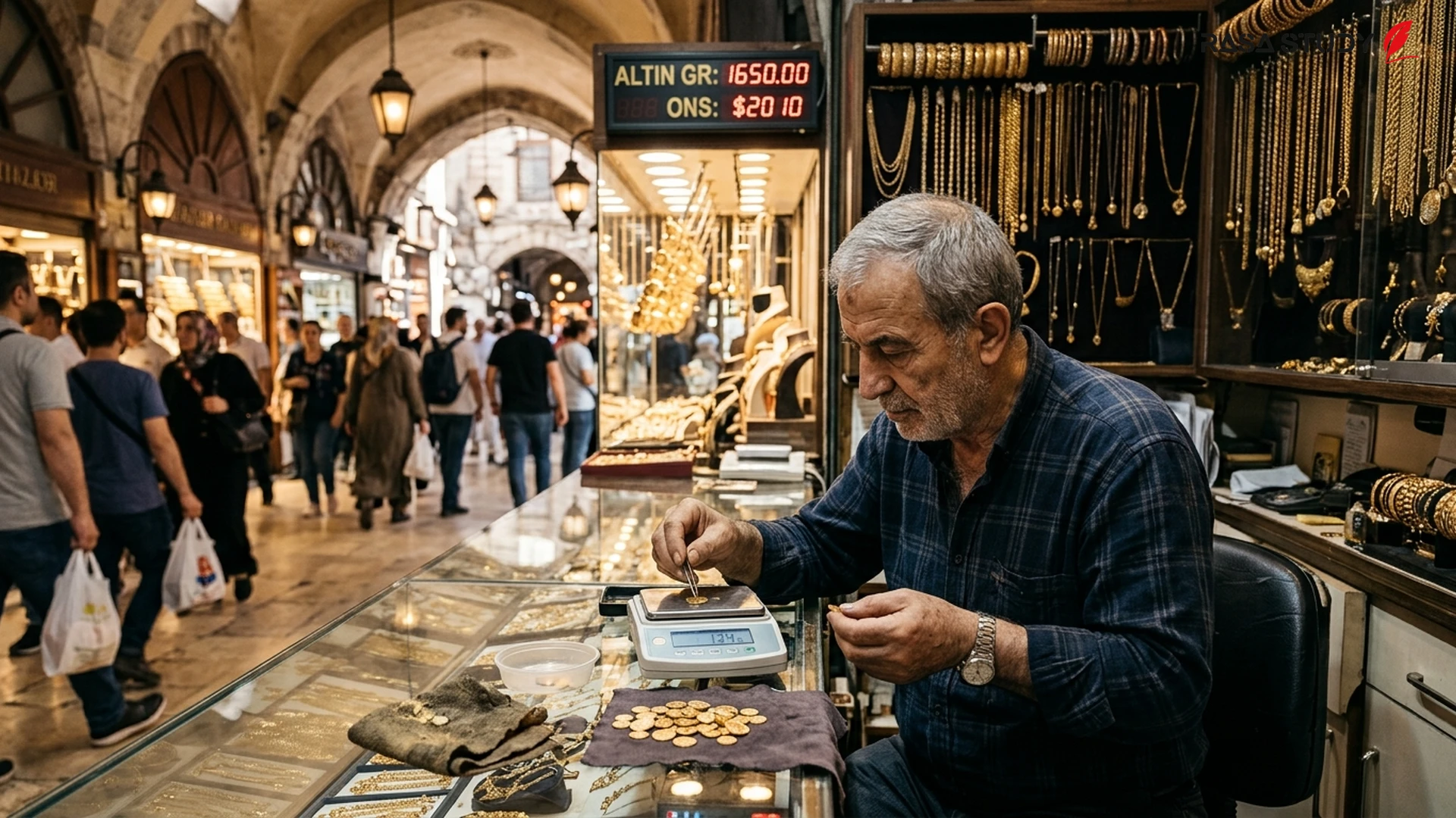 Türkiye piyasasında altın fiyat grafiği ve altın sikkeler
