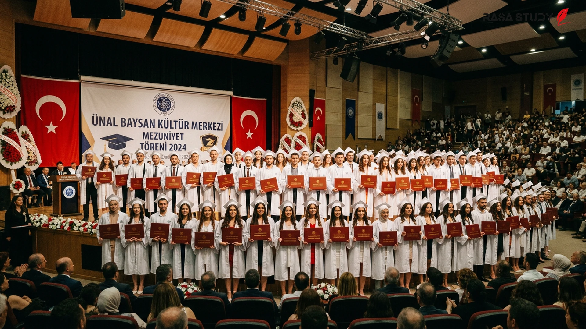 Çorlu'da hafız öğrencilerin icazet merasimi