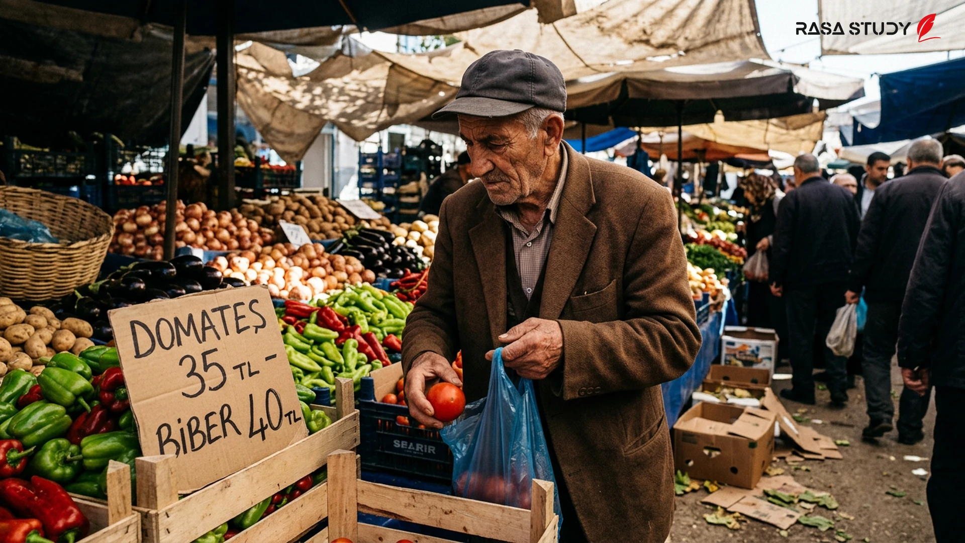 Elazığ, Türkiye'de yüksek fiyatlı meyve ve sebze pazarı