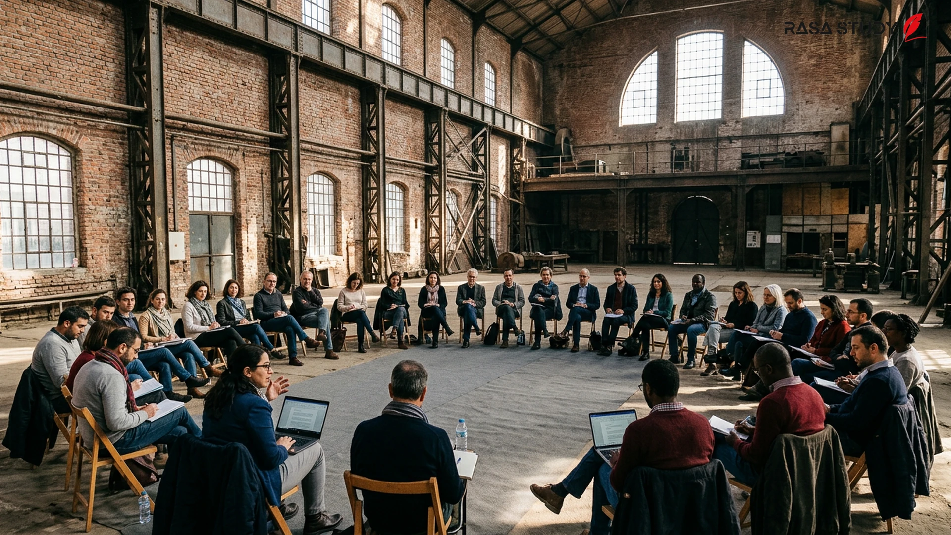 View of the ICCE 2026 conference venue at the Historical Gas Factory complex in Izmir