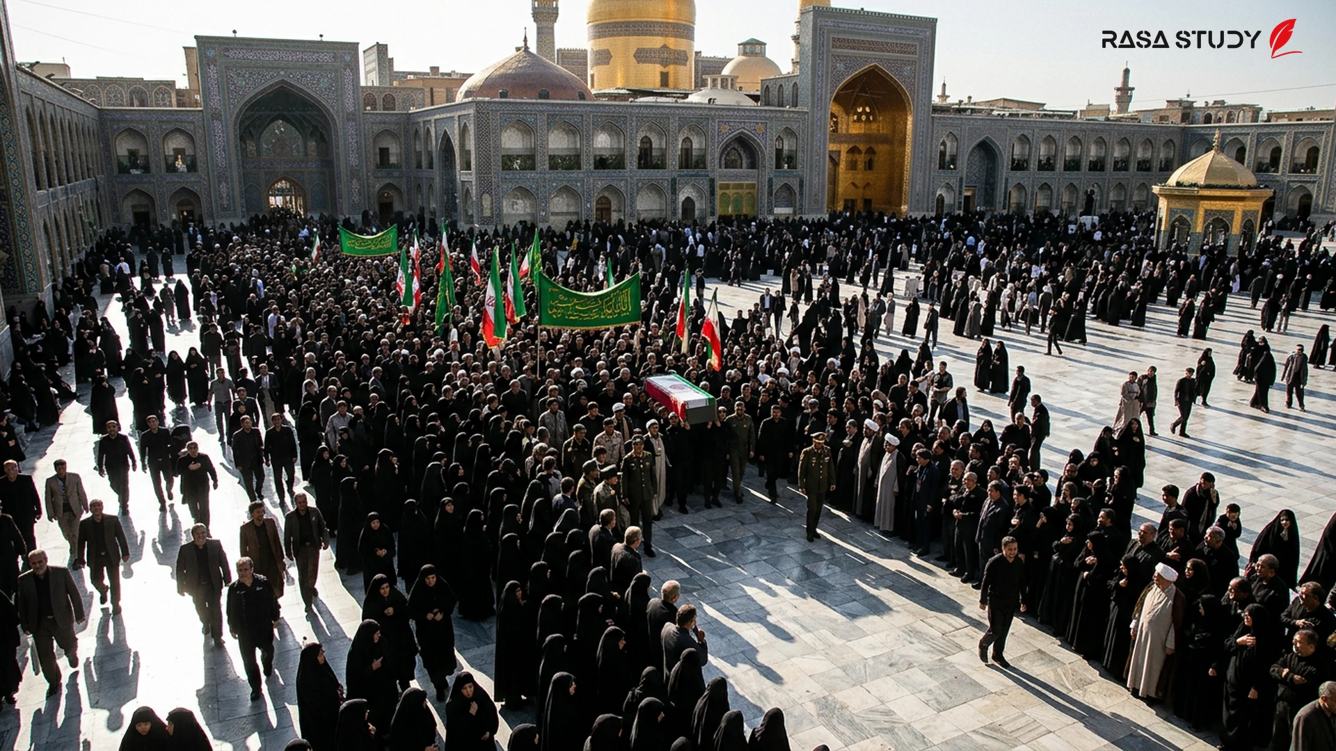 مراسم تشییع جنازه در ایران ۲۰۲۶ و حضور گسترده مردم