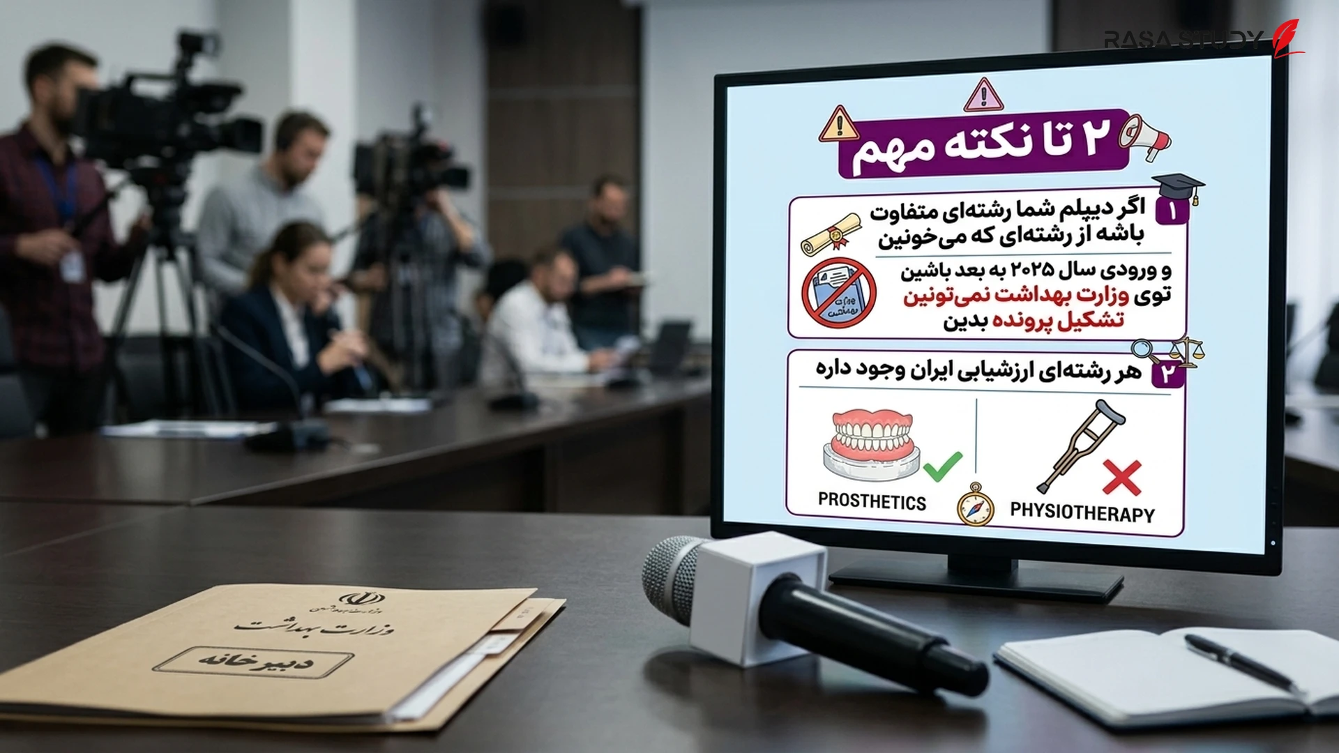 قوانین جدید ارزشیابی مدارک وزارت بهداشت: هشدار برای ورودی‌های ۲۰۲۵