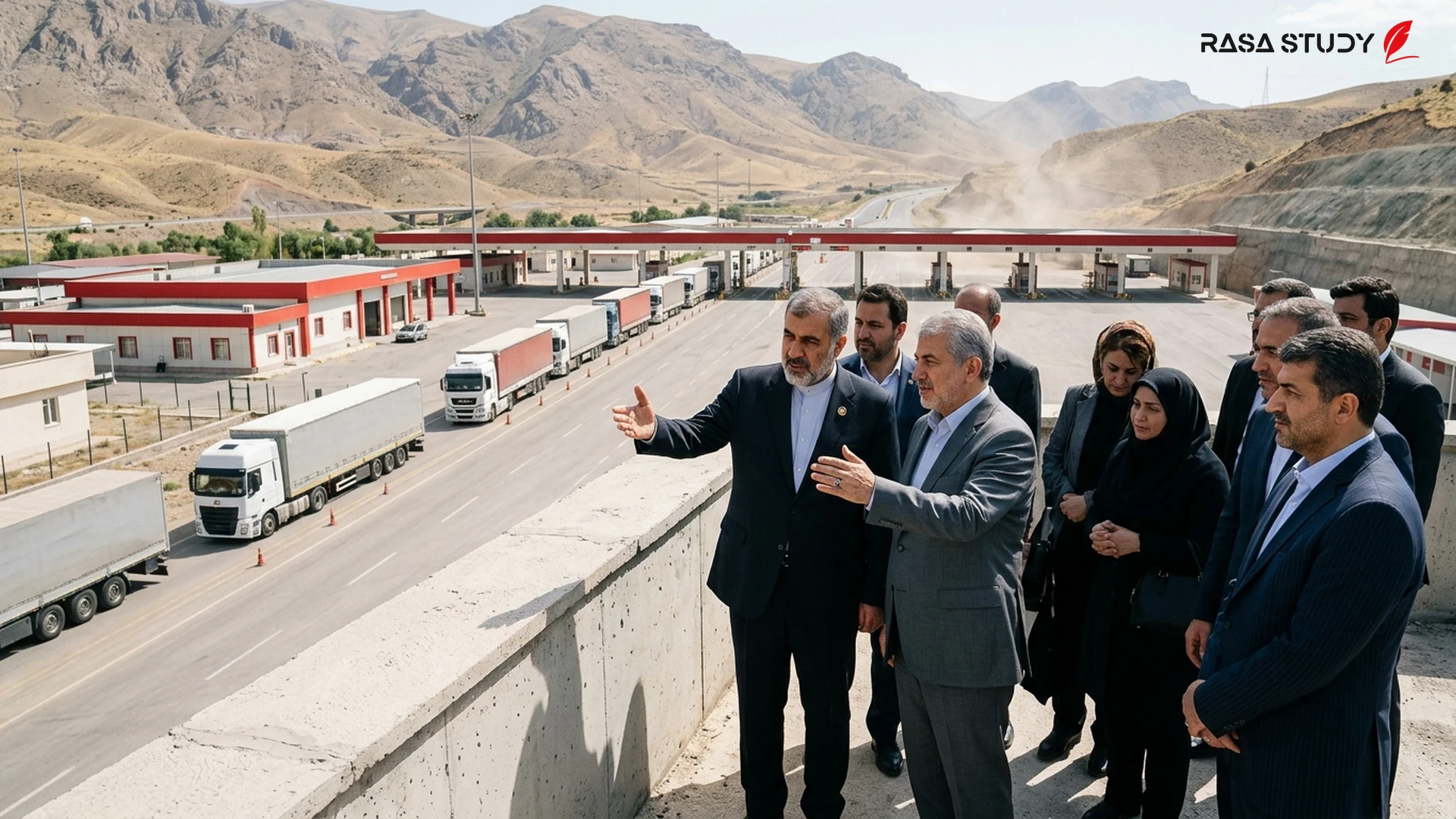 نشست هیئت تجاری ایران در اتاق بازرگانی آغری ترکیه