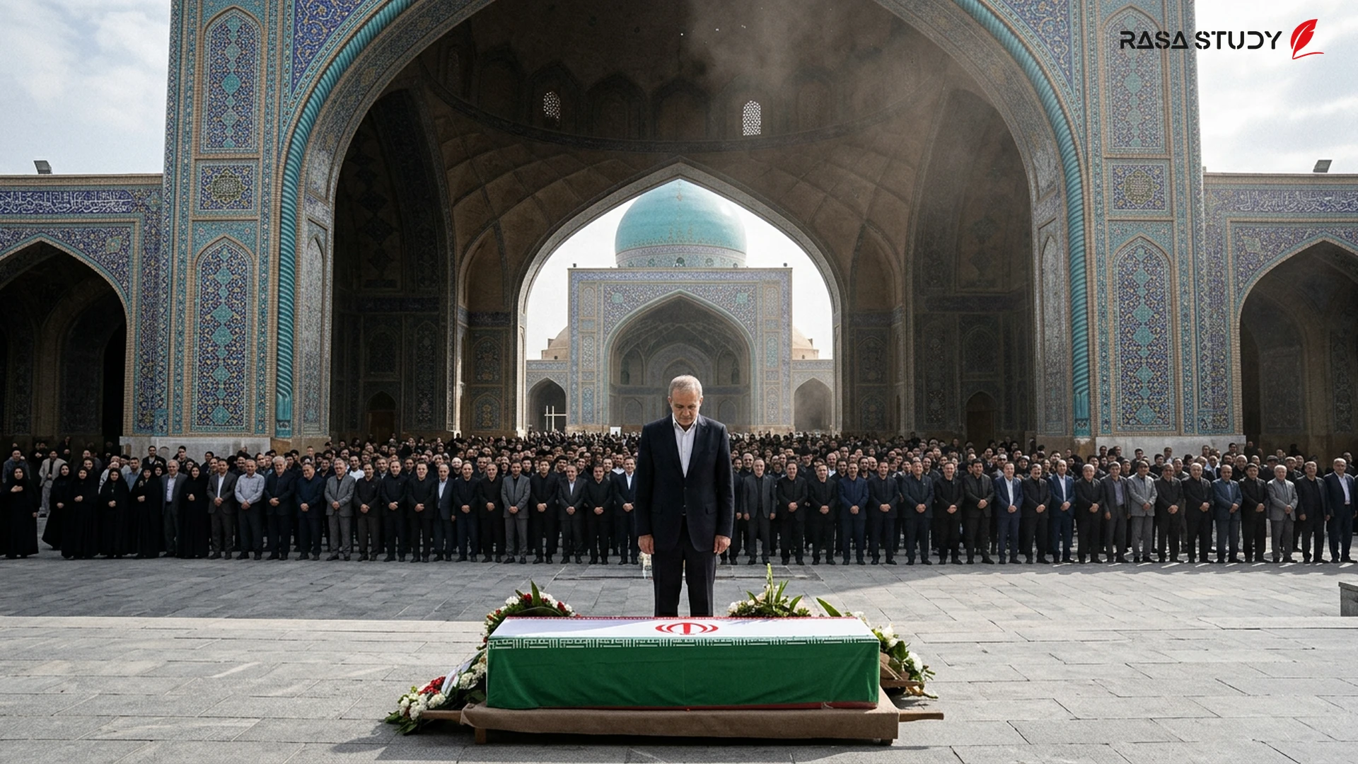 Ali Khamenei's funeral ceremony in Tehran with foreign officials and millions in attendance