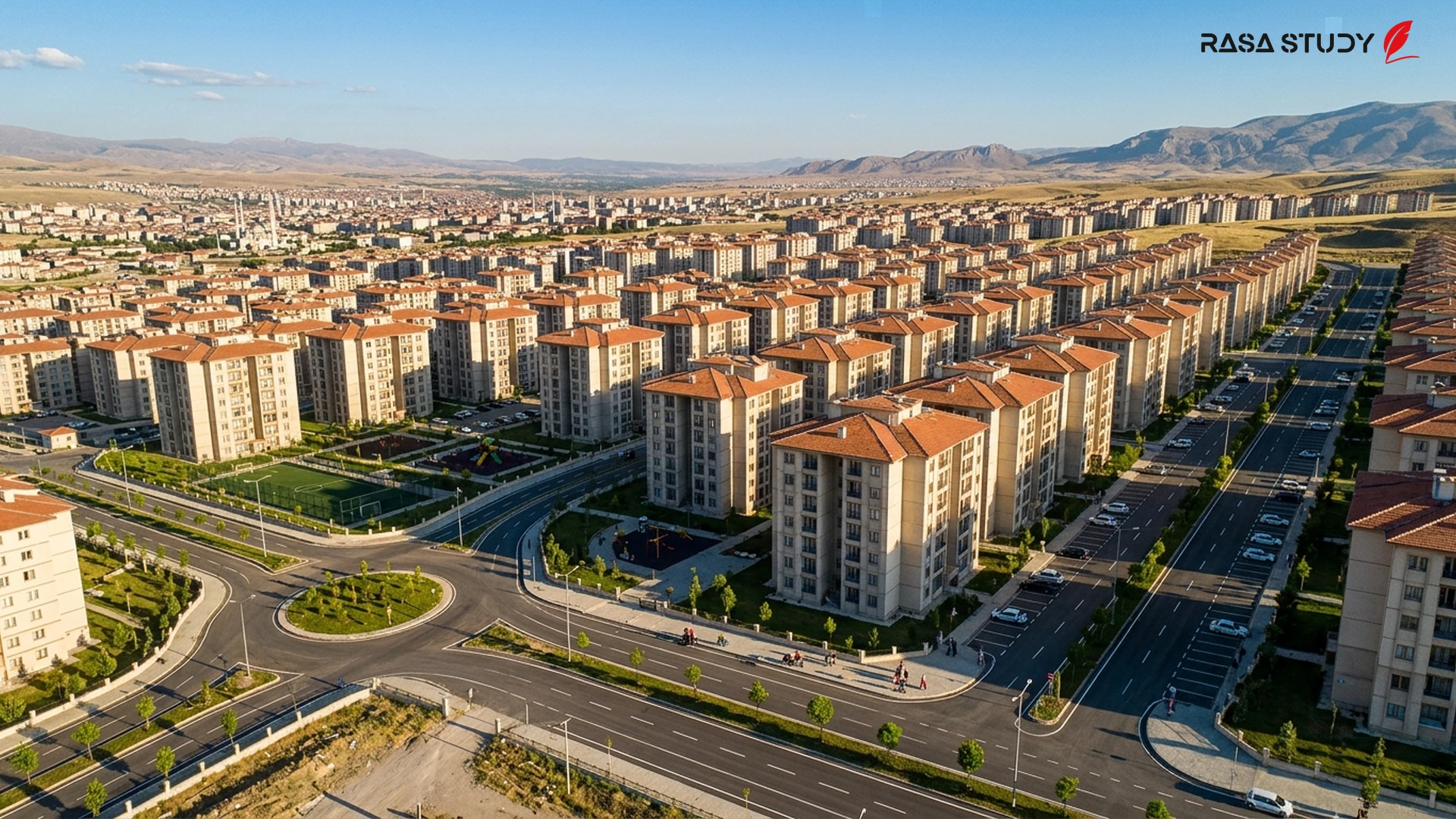 Türkiye'de yeni inşa edilmiş TOKİ konutları