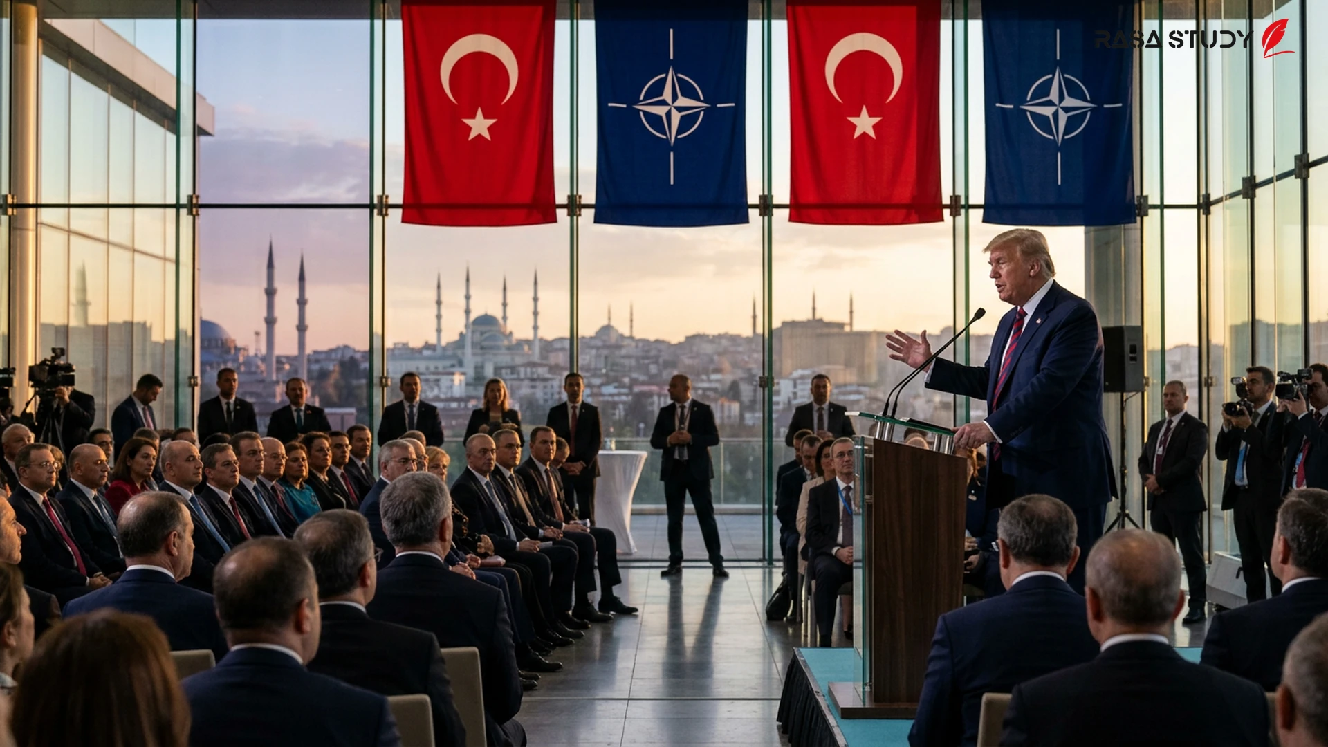 Ankara'daki NATO 2026 Zirvesi'nde Donald Trump ve Recep Tayyip Erdoğan
