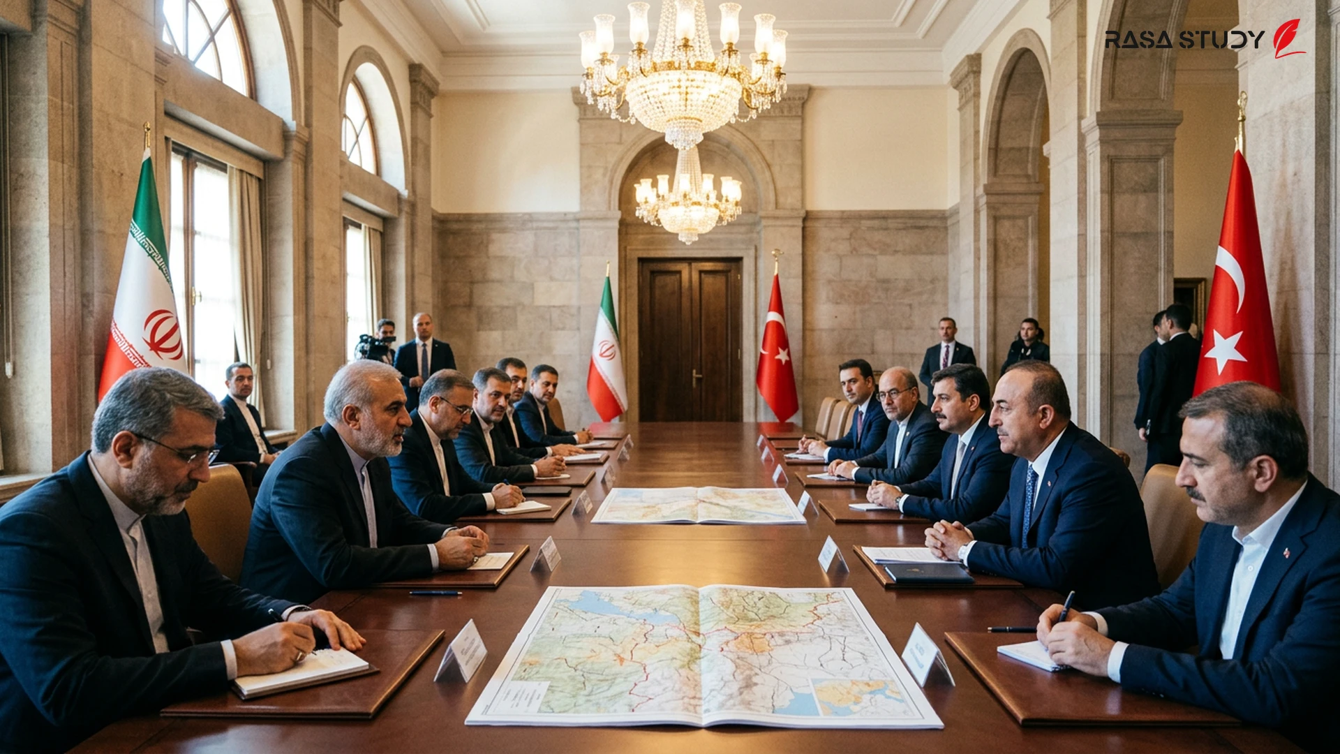 Ankara'da Türkiye Büyük Millet Meclisi'nde İran-Türkiye Parlamentolar Arası Dostluk Grubu temsilcilerinin toplantısı