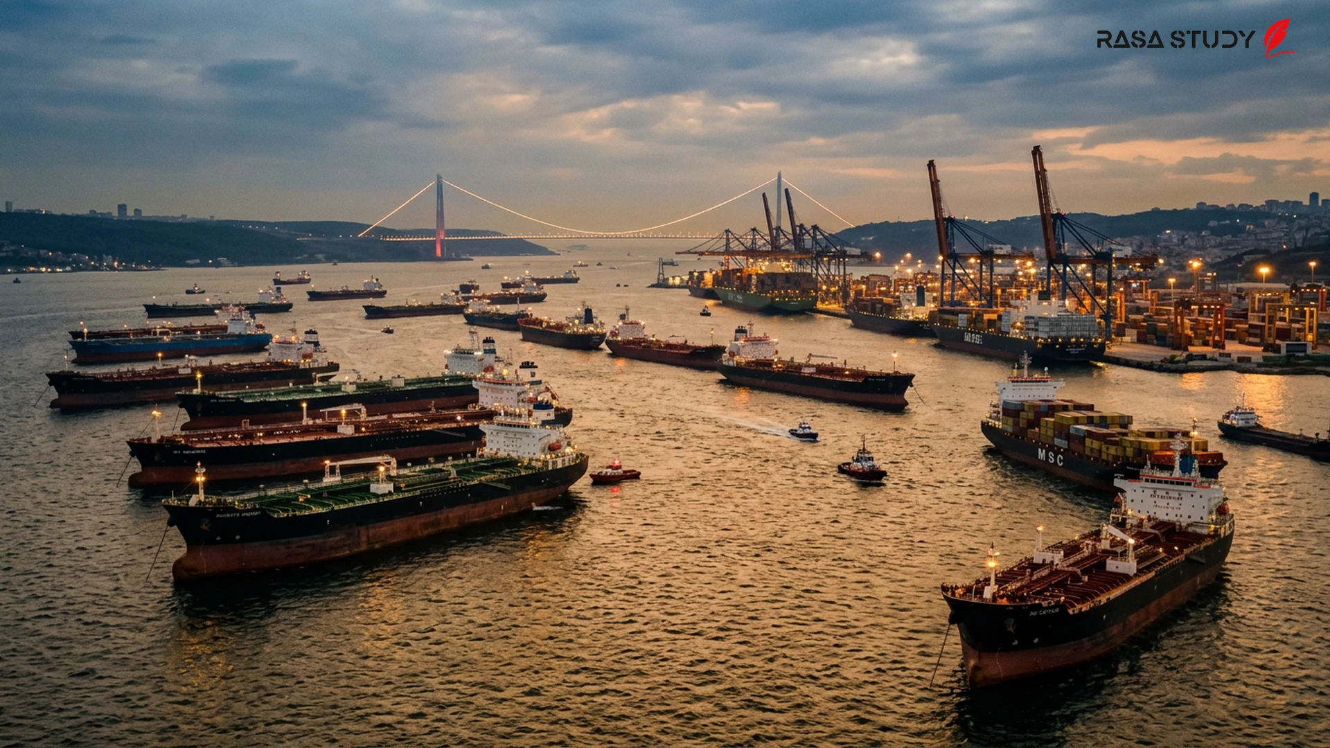 Avrupa ve Asya arasında enerji ve ticaret köprüsü olarak Türkiye'nin stratejik haritası
