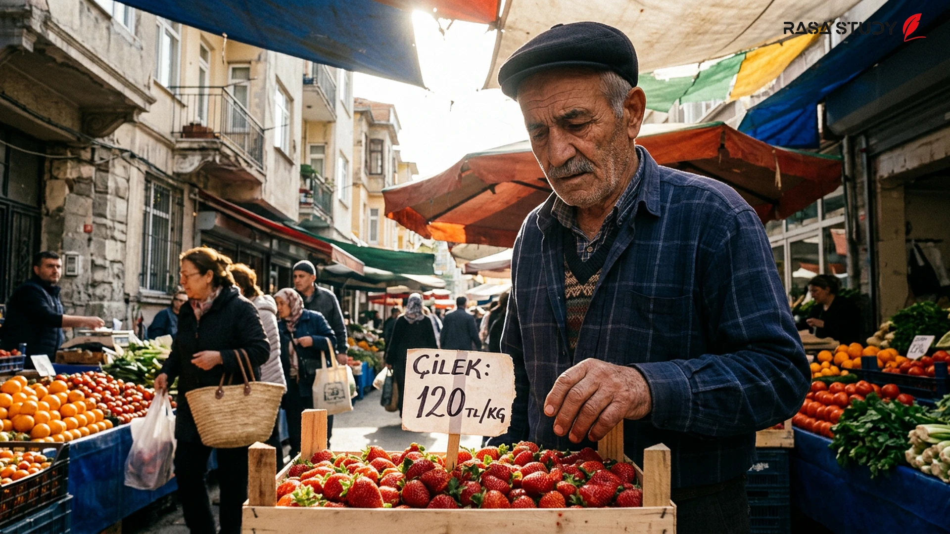 Türkiye'de meyve sebze hali ve Temmuz 2026 fiyat değişim grafiği