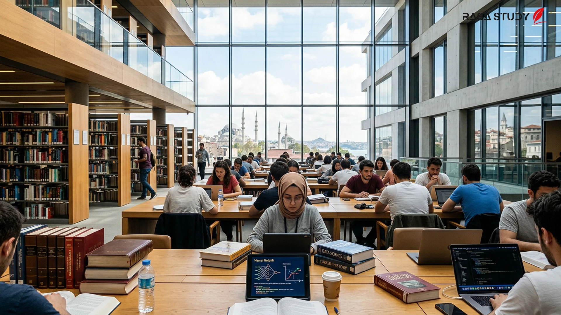 Students reviewing the 2026 Turkish university preference guide